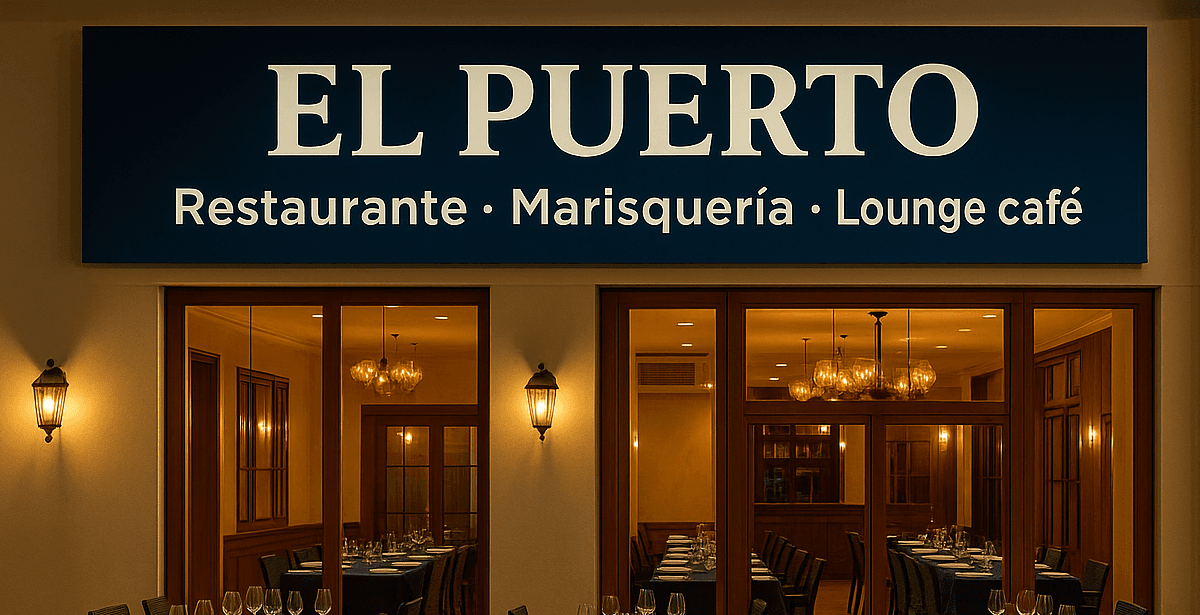 Fachada – Marisquería El Puerto en Benidorm fachada de marisquería el puerto en benidorm