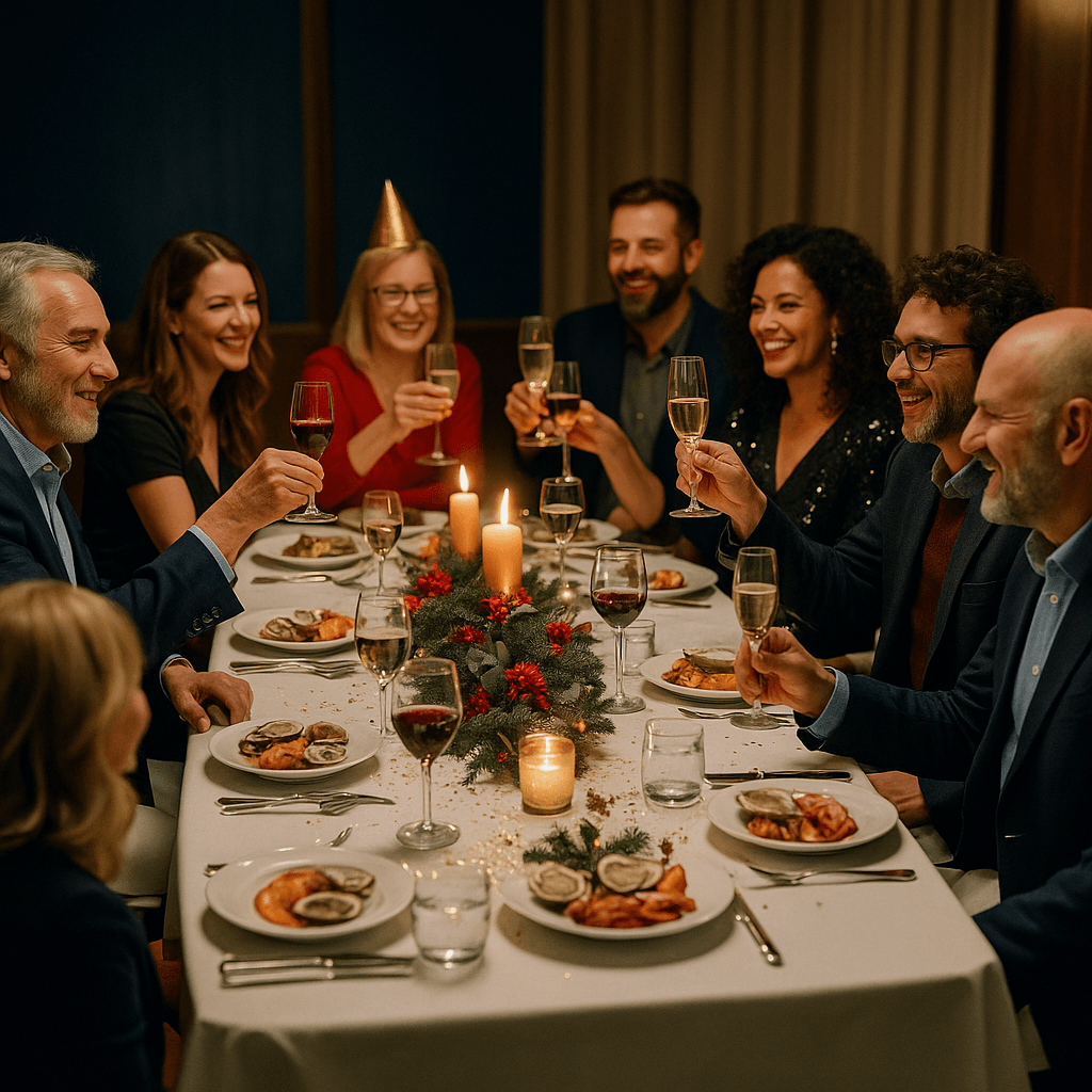 menús de empresa y grupos — benidorm | marisquería el puerto Menús de empresa y grupos en Benidorm: 5 cerrados u opción a medida. Especial fechas clave. Sin gluten/veggie, salones privados. info contratación por WhatsApp.